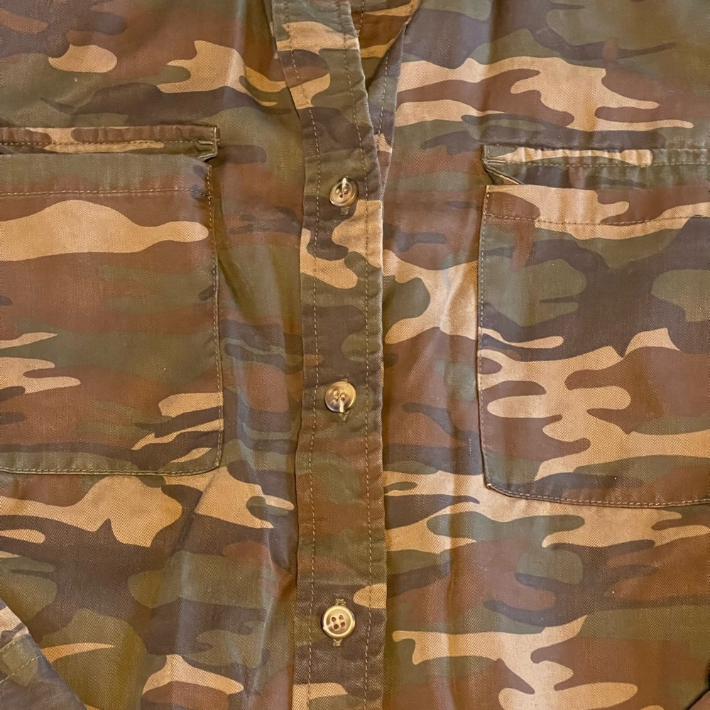 Sanctuary Camo Button Down Top - image 2